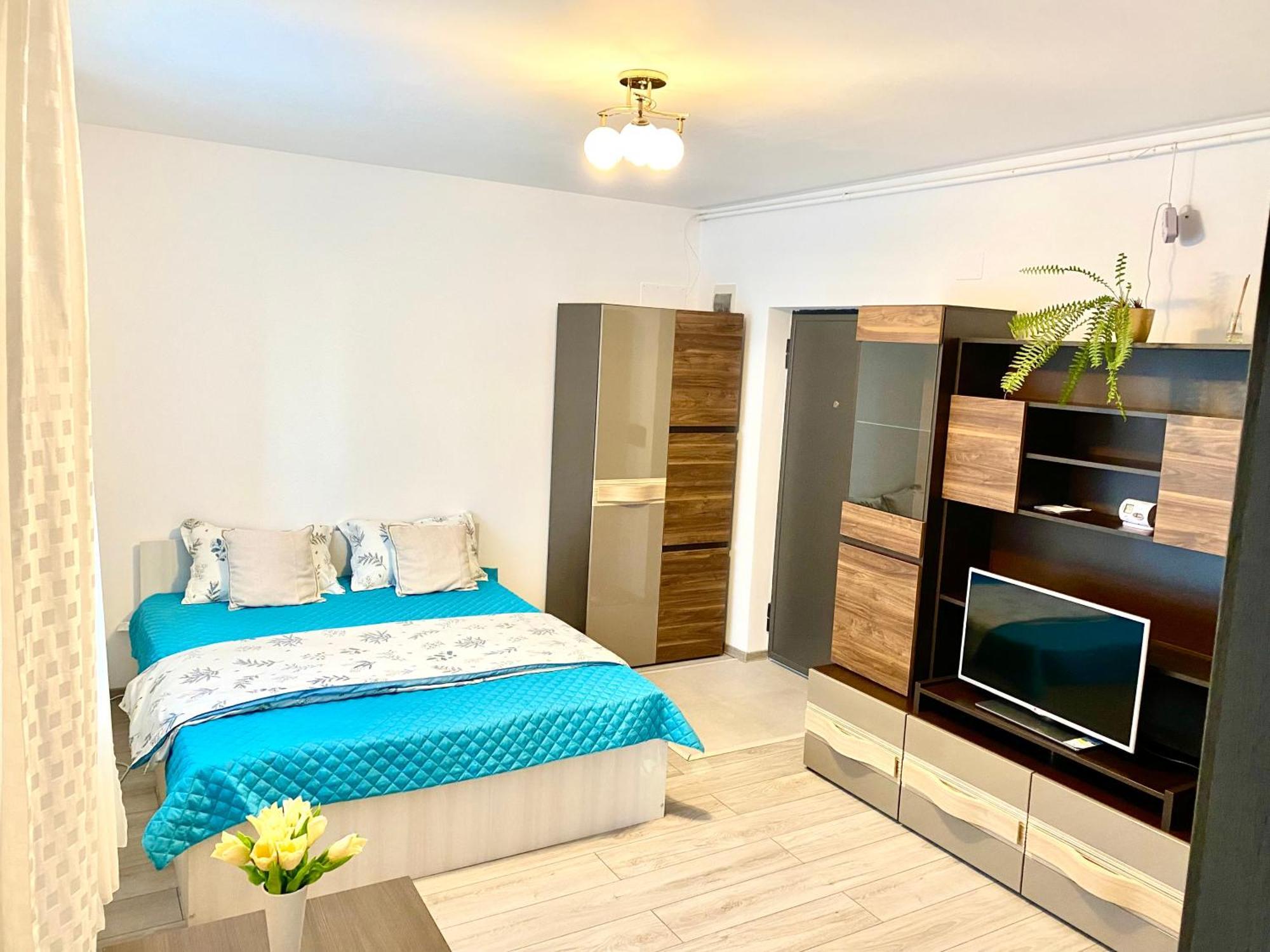 Appartement Garsoniera Trivale City à Piteşti Extérieur photo